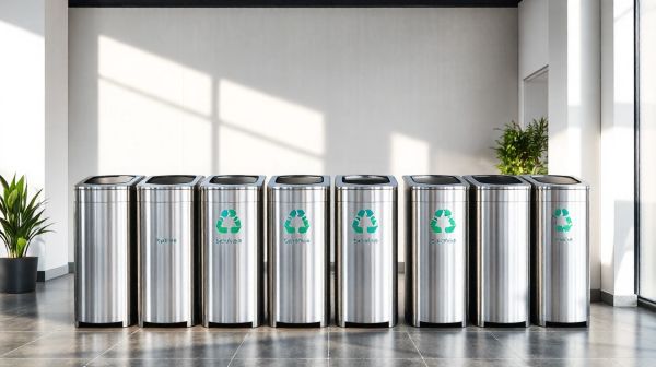 5 raisons d'opter pour des poubelles de tri en entreprise