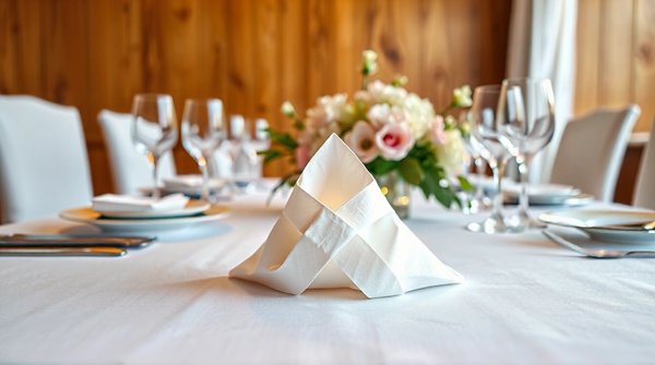 Personnalisation de serviettes en papier : donnez du style à vos tables
